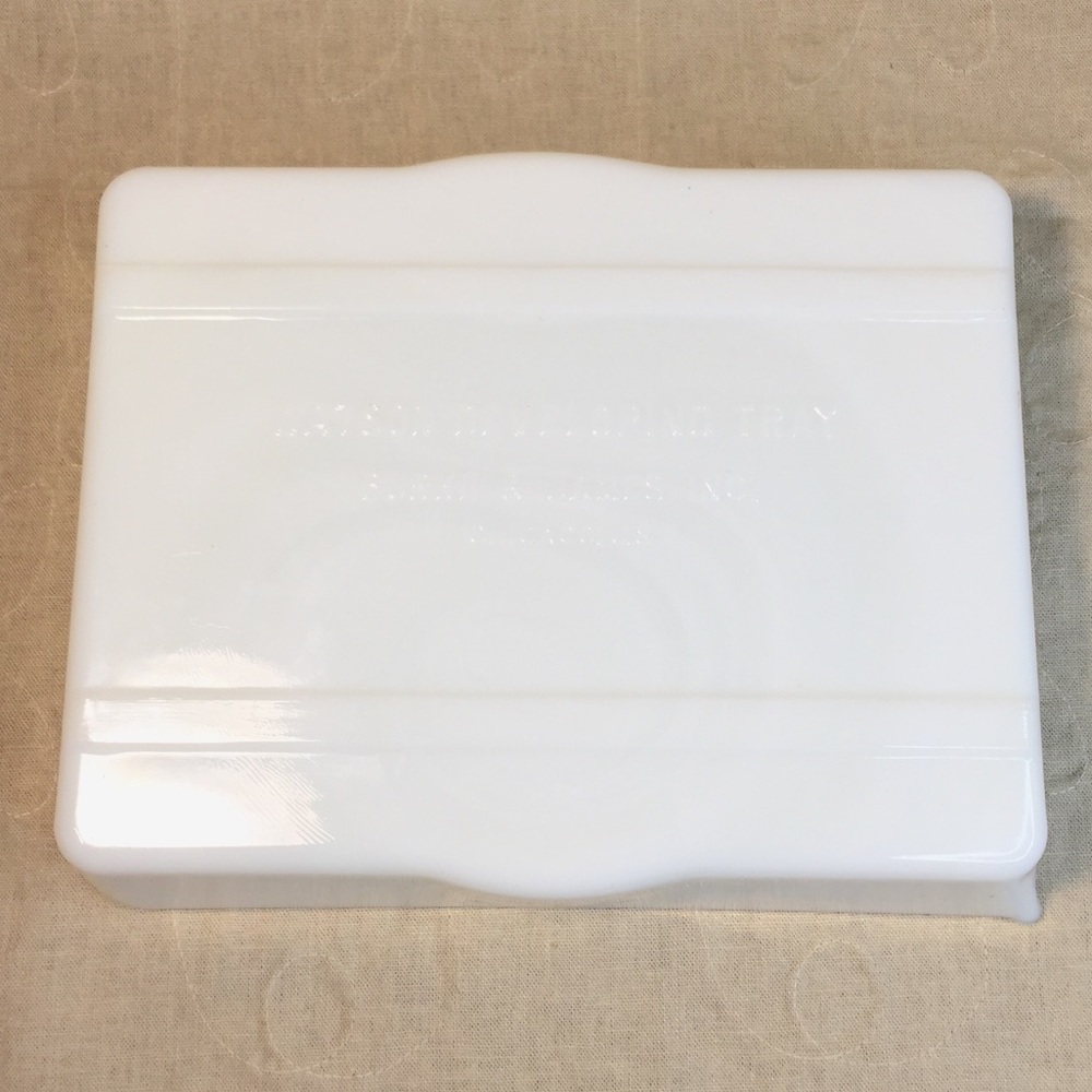 Vintage Milk Glass Photo Developing Tray Burke & James - Picture 6 of 12